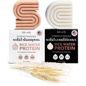 Kitsch Rice Water Shampoo Bar & Conditioner Bar Combo Pack