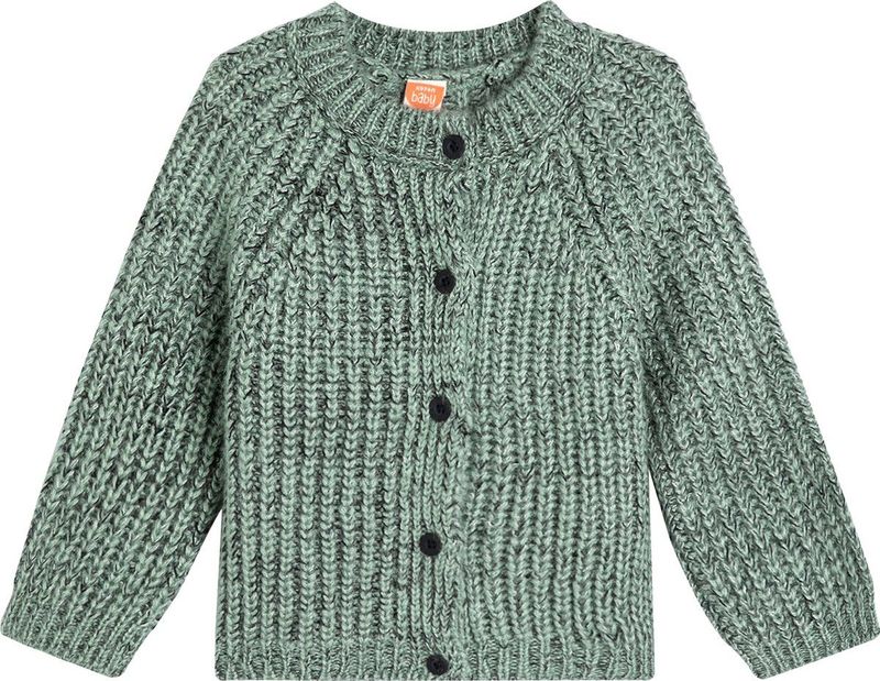 Vest - Ronde Kraag - Normale Lengte - Lange Mouw - Normaal Zonder Zak