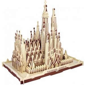 Bouwpakket Sagrada Familia- hout