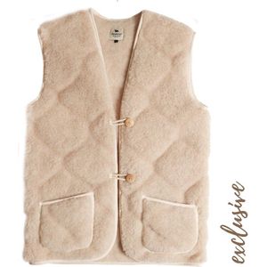 Alwero Exclusive bodywarmer Alpen Onion Beige L