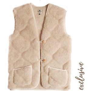 Alwero Exclusive bodywarmer Alpen Onion Beige XS