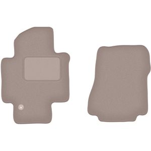 Beige veloursmatten voor: Nissan NV200 bestelwagen (2009-)