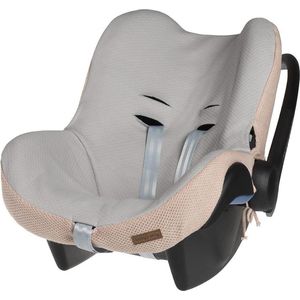 Baby's Only Baby autostoelhoes 0+ Classic - Hoes voor autostoel groep 0+ - Geschikt voor Maxi-Cosi - Blush - Geschikt voor 3-puntsgordel