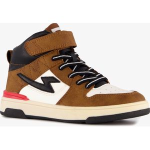 Blue Box hoge jongens sneakers bruin - Maat 32 - Uitneembare zool