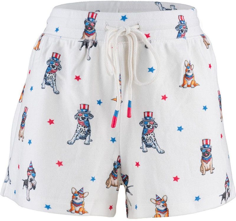 P.J. SALVAGE CO. Pyjamashorts Star Spangled