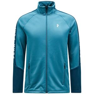 Peak Performance - Rider Essentials Midlayer Zip Jacket - Zwart - Regular Fit