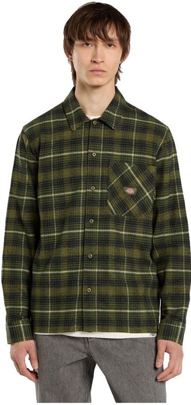 Dickies - Forest Check - Overhemd - Groen - Lange Mouwen