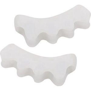 Scoby - Teenspreiders - Hallux Valgus Corrector - Toe Separator - 2 Stuks - Transparant