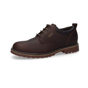 Dockers by Gerli - 53WI010 - Heren Sneaker - Bruin - Gevoerd met Memory-Foam