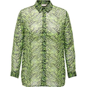 Only Carmakoma Cartrina blouse groen 44