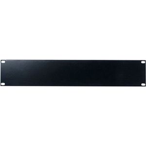 DSIT Toolless 19 inch plastic afdekpaneel - 2U - geschikt voor serverkast - patchkast en flightcase