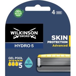 Wilkinson Sword Hydro 5 Skin Protection Advanced - Navulmesjes - 4 stuks