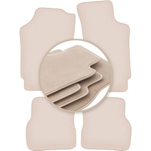 PREMIUM beige matten voor: Skoda Felicia hatchback, stationwagen 1994-2001
