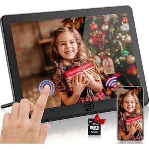 Equivera Digitale Fotolijst - 10 Inch - WiFi - 32 GB Geheugen