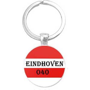 Akyol - Eindhoven 040 Sleutelhanger - Eindhoven - Eindhovenaar - Leuk kado voor iemand die uit Eindhoven komt - 2,5 x 2,5 CM