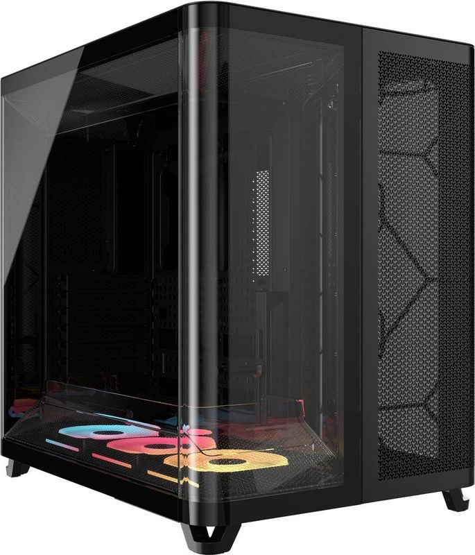 Corsair AIR 5400 LX-R RGB iCUE LINK Midi Tower Zwart