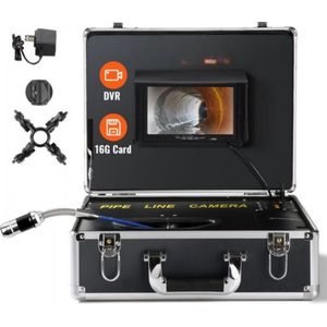 Endoscoop inspectie camera PRO - Rioolcamera - 7 inch - Inspectiecamera - 40m Lokalisatie - 480p 130° - Apparaat voor ondergrondse leidingen
