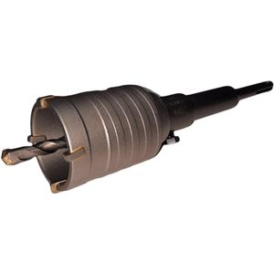 Industriële dozenboor dia 50mm + SDS-Plus - Kroonboor - Doosboor set - Boren - Gatenboor - Gatenzaag - Steenboren - diamantboor - M22 aansluiting