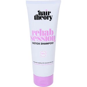 Hair Theory Detox Shampoo - Rehab Session | 250 ml | Siliconenvrije Detox-shampoo - Met arganolie - Rozemarijnolie