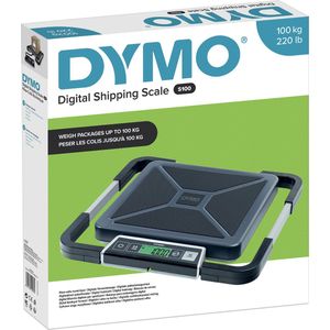 DYMO S100 digitale postweegschalen | tot 100 kg capaciteit | heavy-duty pakket- en verzendweegschaal