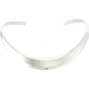 Behave – Ketting - Zilveren Spang – Massief 925 Sterling Zilver – Hand gesmeed