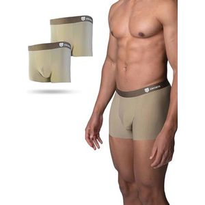 Heren Silk Boxershorts Sport (X-Light) Ultradun Underwear zonder naad - Set van 2