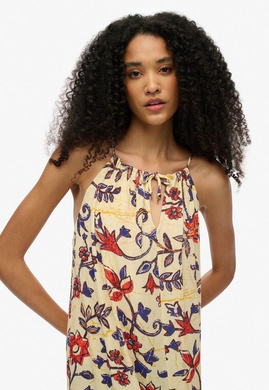 Superdry Beach Cami Lange Jurk