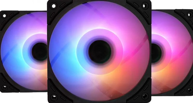 Wonder Tornado - Ventilator Set - 120mm - PWM - Drie Stuks - ARGB Verlichting