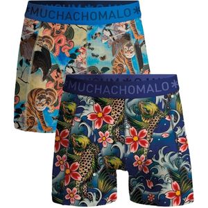 Muchachomalo - Boxershort - 95% Katoen - Normale Lengte - 2 Pack