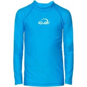 IQ-UV Bademode UV zwemshirt licht blauw met lange mouwen - Kleding maten in cm UV (shirts, badkpakjes etc): 128 / 134