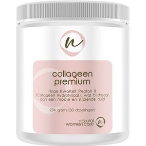 Natural Women Care - Collageen Premium - 30 doseringen - Peptan B - Collageen Hydrolysaat - gezonde huid - stralende huid - anti aging - Natuurlijk - Bioactief - Hoog gedoseerd -