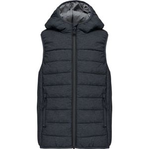 PROACT® Bodywarmer met capuchon volwassene PA237 - Marl Dark Grey - L
