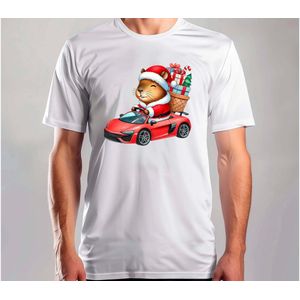 Capy Kerst Star - T Shirt - MerryChristmas - ChristmasVibes - Funny - Sarcasm - VrolijkKerstfeest - Kerstmis - Grappig - Sarcasme - Capybara - Capy