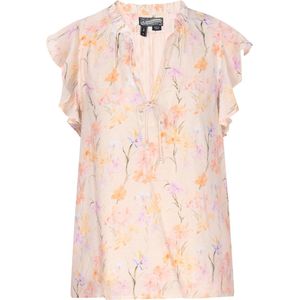DreiMaster - Blouse - Chiffon - Bloemenprint - Vintage Collectie