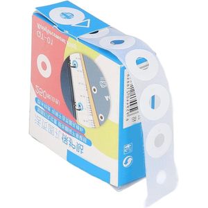 Gatenponsverstevigers Stickers Reparatie Wit .