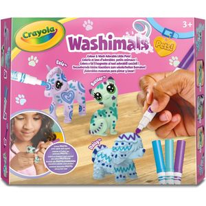 Crayola - Washimals - Hobbypakket - Pets Navulset Met 3 Puppy's Pastelkleuren