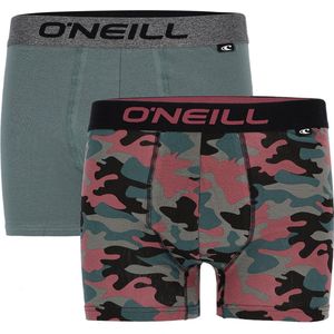 4-Pack O'Neill Camouflage Heren Boxershorts 900922 - Multi - Maat S
