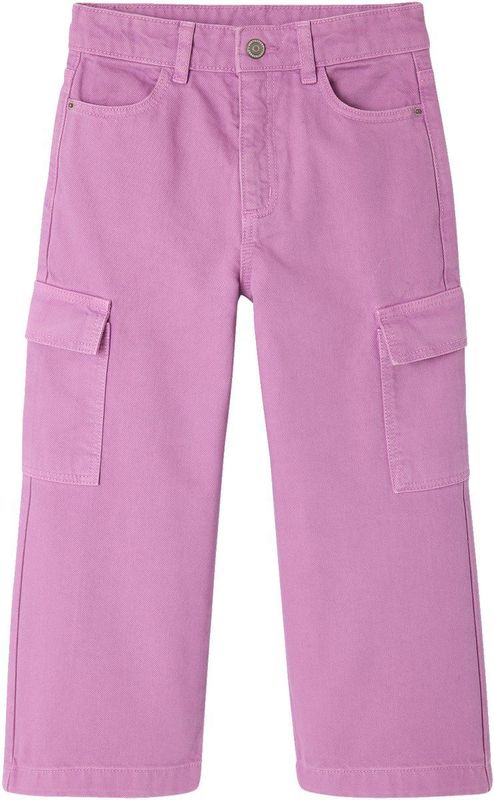 Vertbaudet - Wijde Cargobroek - Meisjes - 100% Katoen