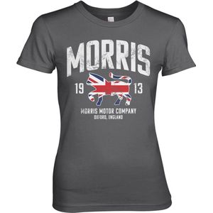 Morris Motor Company Girly Tee Damen T-Shirt Dark-Grey-S