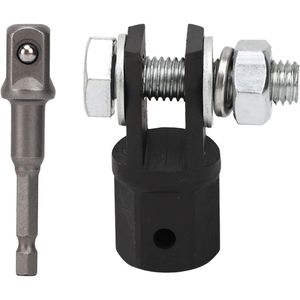 Allecto plus - Scissor Jack Adapter voor Klopboormachines | RV Trailer Leveling Jack | Slijtvast en Duurzaam