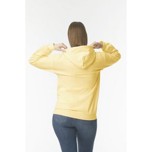 Sweatshirt Unisex L Gildan Lange mouw Yellow Haze 80% Katoen, 20% Polyester