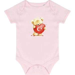Baby romper Turkije | Turkey |Turkse vlag| baby turkije | 12 - 18 maanden