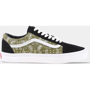 Vans Old Skool Zwart/Donkergroen Heren