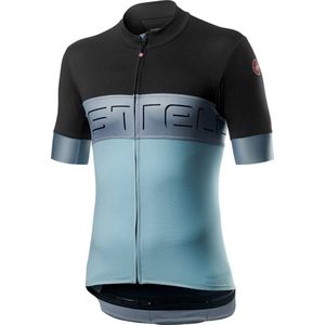 Castelli Fietsshirt Heren Grijs Blauw - CA Prologo VI Jersey Gray Vortex Winter Sky - S