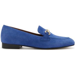 Isabel Bernard - Vendôme Fleur - Blauwe Suède Loafers - IB51100-147