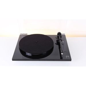 Rega Planar 1 Plus Platenspeler met Phono Voorversterker - Carbon Cartridge - Zwart