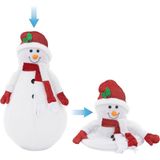 Snowman - Standing 140 cm 10LedNampook - sneeuwpop