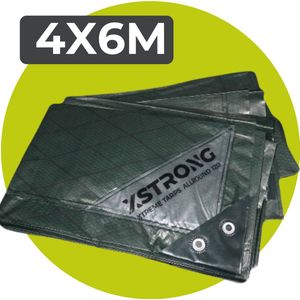 Afdekzeil - Groen - 4 x 6 m - Boot