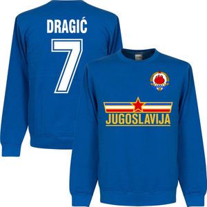 Joegoslavië Dragic 7Team Sweater - Blauw - XL