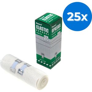 Romed windsel elastische verband 12cm x 5m - 25 stuks 25 stuks Romed